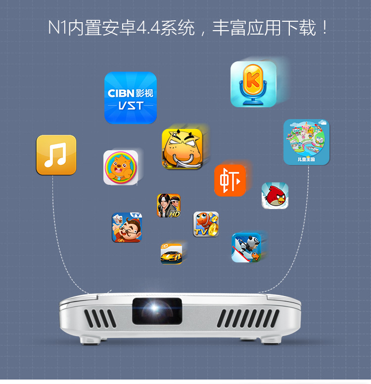 cocopico 可可卓N1家用投影仪 图22